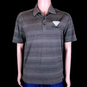 OGIO Men Polo Kline's Jewelry LLC Short Sleeves Gray Size L